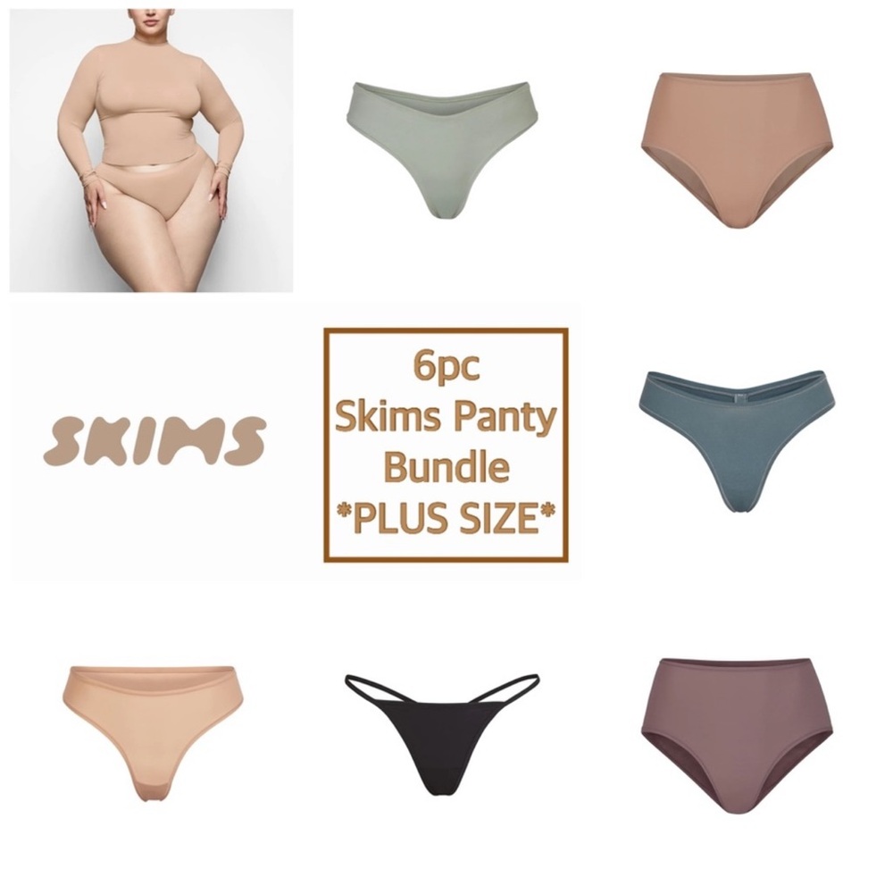 Skims 🆕 Thong Panty Bundle Mystery 2X 3X 4X